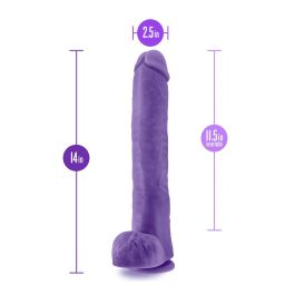 Dildo Blush Au Naturel Morado Ø 5,8 cm Dildo Blush Au Naturel Morado Ø 5,8 cm