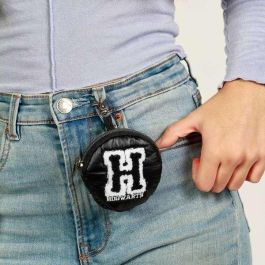 Karactermania Harry Potter Monedero Acolchado Redondo Negro Nylon 9x9x2cm