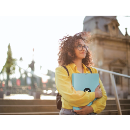 Antartik Carpeta Gomas Tres Solapas Cartón Forrado A4 Color Menta