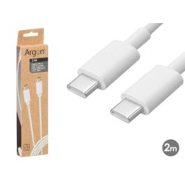 Argon Cable C A C Blanco 2M Plástico Precio: 53.2521. SKU: B1G5D8JQ2E