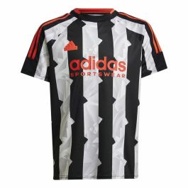Camiseta de Manga Corta Niño Adidas Tiro Blanco Negro Precio: 34.2067. SKU: B1C6DYNHJC