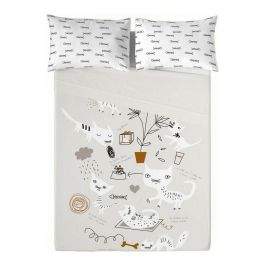 Juego de Sábanas Panzup Gatos 2 Cama de 80/90 160 x 270 cm