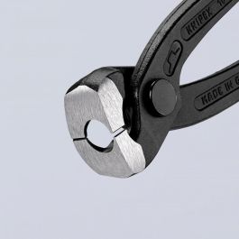Knipex Alicates de Orejetas con Corte Lateral, Plástico Rojo, 220 mm, Mango Ergonómico, 10 99 I220