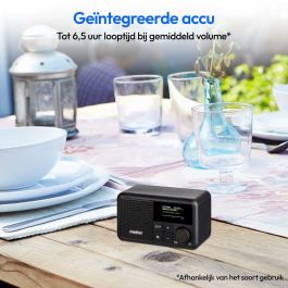 Medion AAAPC79485 Mini Radio Digital DAB/FM Portátil - Mono 2W RMS - Negro
