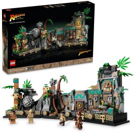 LEGO 77015 Indiana Jones Templo del Ídolo Dorado Set de Construcción, 1545 Piezas, +18 Años