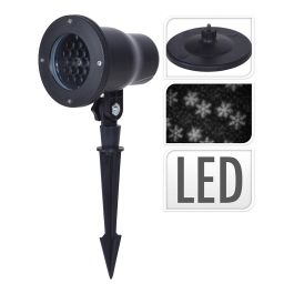 Proyector LED Efecto Tormenta de Nieve IP44 Negro 220-240V con Temporizador Precio: 28.49999999. SKU: B1HSN75XFY