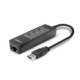Lindy USB 3.0 Hub and Gigabit Ethernet Converter Lindy USB 3.0 Hub and Gigabit Ethernet Converter