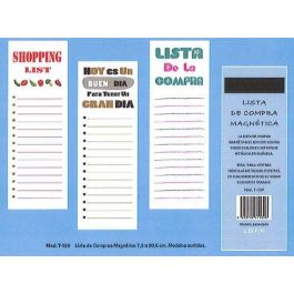 Talonarios Lista De Compra Magnetica (Set de 24) Precio: 38.59000002. SKU: B14GN26E42