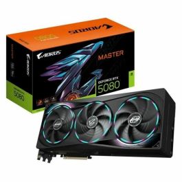 GIGABYTE AORUS GeForce RTX 5080 MASTER 16G NVIDIA Precio: 2128.49999989. SKU: B17AHWA942