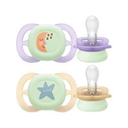 AVENT Chupete Ultra Soft de Silicona para Niña, 0-2 Meses, Nocturno, Pack de 2 Unidades Precio: 12.89000053. SKU: B1B3HX4VNE