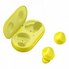 AURICULARES BLUETOOTH SAMSUNG GALAXY BUDS YELLOW - BT5.0 TWS - ESTUCHE DE CARGA 252MAH - FUNCIÓN MANOS LIBRES - ALMOHADILLAS 3 TAMAÑOS