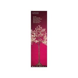 Lumineo Árbol LED Gypsophila Purpurina IP44 150cm - 126 LEDs, Luz Cálida, Interior/Exterior