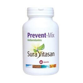 SURA VITASAN Prevent-Mix 60Cap. Complemento para Sistema Inmunitario, Antioxidante y Cardiovascular con Té Verde, Cúrcuma y Resveratrol Precio: 48.7899995. SKU: B1FJRFF8HC