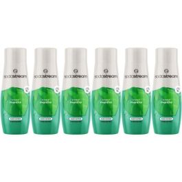 Concentrados SODASTREAM - Pack de 6 Concentrados de Menta Sin Azúcar - Hasta 54L de Bebida - 440 ml Concentrados SODASTREAM - Pack de 6 Concentrados de Menta Sin Azúcar - Hasta 54L de Bebida - 440 ml