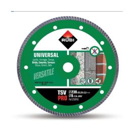 Rubi R25918 Disco Diamantado TSV Pro Ø230 mm para Ladrillo, Hormigón y Terrazo - Corte en Seco con Amoladora Precio: 41.59000021. SKU: S7911959
