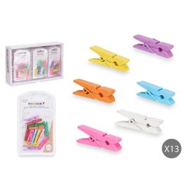 Set 10 Pinzas Madera Multicolor Med Pincello 7X12CM (24 Unidades) Precio: 14.49999991. SKU: B146MADYSH