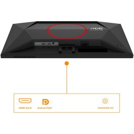 AOC Q24G4RE Monitor Gaming 23.8" IPS Quad HD 180Hz 1ms HDR10 con HDMI, DisplayPort y FreeSync Premium