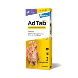 Elanco Adtab 12 mg 3 Comp Masticable 0,5-2 kg Gato Precio: 44.6900003. SKU: B17X2467L4