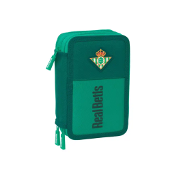 Plumier Triple Real Betis Balompié Aguamarina 12,5 x 19,5 x 5,5 cm 37 Piezas Precio: 27.69000058. SKU: B1ETBY4NE7