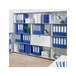 Archivador De Palanca Leitz 180 Din A4 Maxi Polipropileno Lomo 80 mm Color Azul 20 unidades