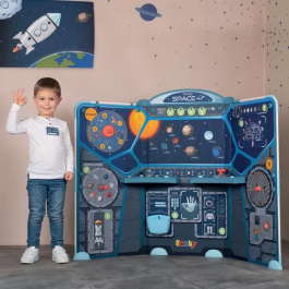 Smoby Centro espacial SMOB390100 Descubrimiento del espacio para niños a partir de 5 años