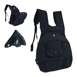 Mochila para Mascotas Gloria Kangaroo Negro Expandible 30 x 20 x 34 cm Precio: 31.50000018. SKU: S6102312