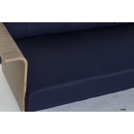 Sofa Cama Urban DKD Home Decor Azul Marron 87 x 81 x 203 cm