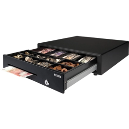 Safescan Cajon Portamonedas SD-4141 | Negro | 41x41.5x11.5cm | 4 Compartimentos Billetes, 8 Monedas | Apertura Eléctrica y Llave Precio: 95.59. SKU: S8416698