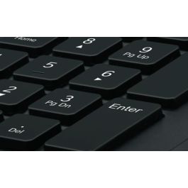 Logitech Teclado K280e USB Negro, Diseño Robusto y Resistente a Salpicaduras, Ideal Oficina