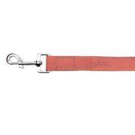 Gloria Correa Oasis 100 cm X 21 mm Rosa Cuero con Mosquetón Retráctil