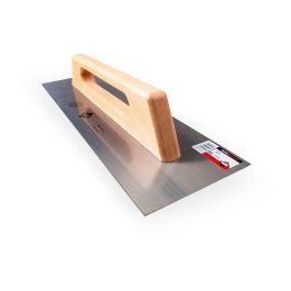 Rubi Llana Acero 48cm R65988 con Mango de Madera Cerrado para Dosificación de Adhesivos Cementosos