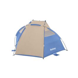 BESTWAY 68001 Tienda de Playa Ramble X2 para 2 Personas, Montaje Rápido, Tejido Poliéster