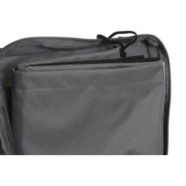 DKD Home Decor Funda para Sofá de Terraza y Jardín Gris Oscuro, Poliéster 600D, 240gsm, 80x205x60 cm