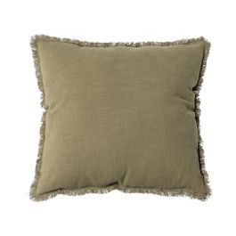 Cojín Verde 70% Algodón / 30% Lino 40 X 40 cm Precio: 17.3151. SKU: B18DQ3VZBA