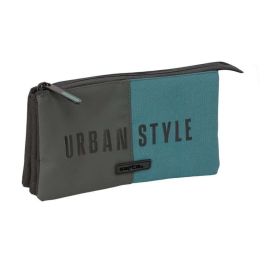 Safta Estuche Portatodo Escolar Triple Cremallera Colección Urban Style 120x220x30 mm Precio: 7.99000026. SKU: B18XLVRY9Y