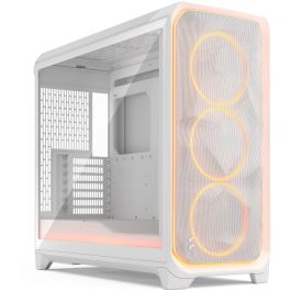 Fractal Design Meshify 3 XL Midi Torre PC Blanco TG Light Tint RGB. Caja para ATX/EATX Acero Vidrio Templado