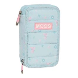 Plumier Doble Moos Garden Turquesa 12.5 x 19.5 x 4 cm (28 piezas) Precio: 11.49999972. SKU: B16Q6CS9DV