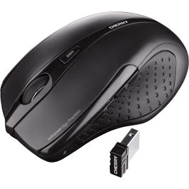 Cherry MW 3000 Ratón Inalámbrico Ergonómico 5 Botones 1000/1750 DPI Negro