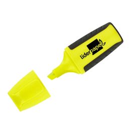 Rotulador Liderpapel Mini Fluorescente Amarillo 12 unidades