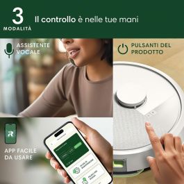 Irobot Robot aspirador Roomba 105 Combo Robot con Base de Vaciado Automático Blanco