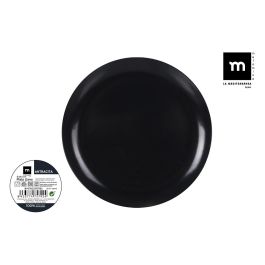 Plato Llano Melamina Antracita 25.5 cm - La Mediterranea (24 Unidades) Precio: 42.95000028. SKU: B1AM8M6SHG