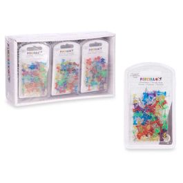 Set 60 Chinchetas Color Transparente Pincello 2X11CM (24 Unidades) Set 60 Chinchetas Color Transparente Pincello 2X11CM (24 Unidades)
