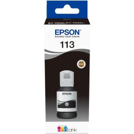 Epson Tinta Negro Ecotank para ET-5850, ET-5800, ET-16650, ET-16600, ET-5880, ET-5170 - 113