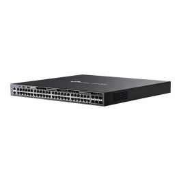 TP-Link SG6654XHP - Switch de Red Gestionable Nivel 3 (L3) con 48 Puertos PoE+ Gigabit, 6 Slots SFP+ de 10G, Hasta 1440W PoE, Stackable, Omada SDN