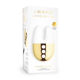 Vibrador Doble Estimulación Le Wand Blanco Vibrador Doble Estimulación Le Wand Blanco