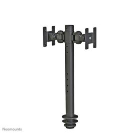 Neomounts FPMA-D050DBLACK Soporte de Mesa para 2 Monitores de 10-30" (76cm) hasta 10kg, VESA 100x100mm, Ajustable, Negro