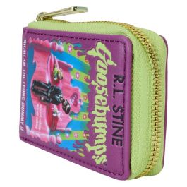 Loungefly Cartera Night of the Living Dummy Goosebumps Piel Vegana, Detalles en Relieve y Estampados