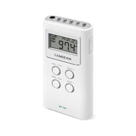 Radio Portátil Sangean DT-120 Blanco Radio Portátil Sangean DT-120 Blanco