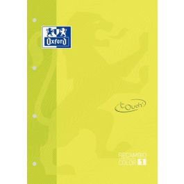 Recambio Oxford School Color 1 Touch Encolado A4+ 80H 90Gr 4 Taladros Cuadric.5X5 Lima (1 Color De Recuadro) (Set de 5) Precio: 27.50000033. SKU: B1DPGXLCVZ