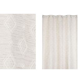 Cortina Tradicional DKD Home Decor Beige 260 x 260 x 140 cm